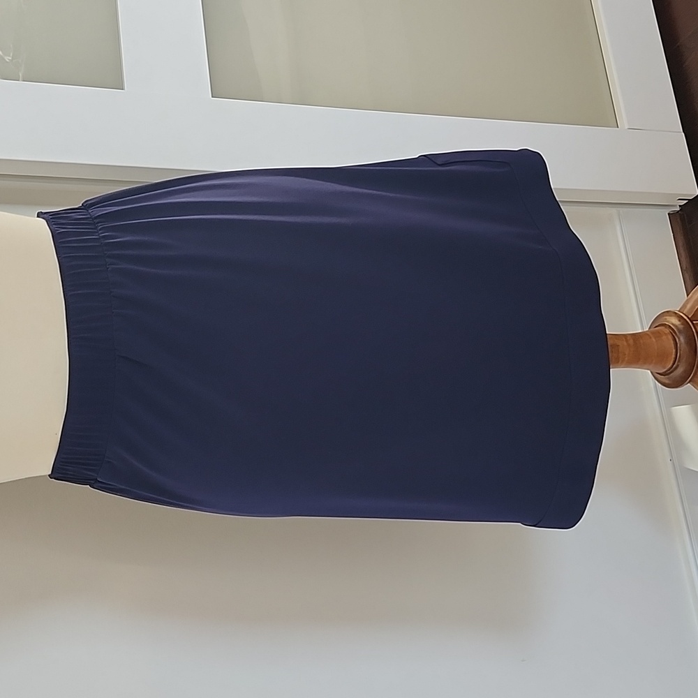 Ellie Kai Navy Blue Pull-on mini skirt